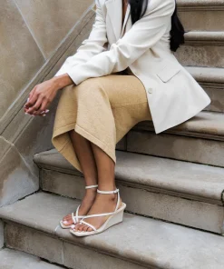 DOLCE VITA Wedges*Gemini Wedges Ivory Leather