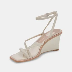 DOLCE VITA Wedges*Gemini Wedges Ivory Leather