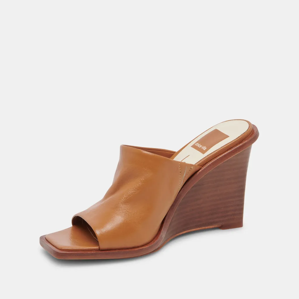 DOLCE VITA Wedges*Gilded Wedges Acorn Leather