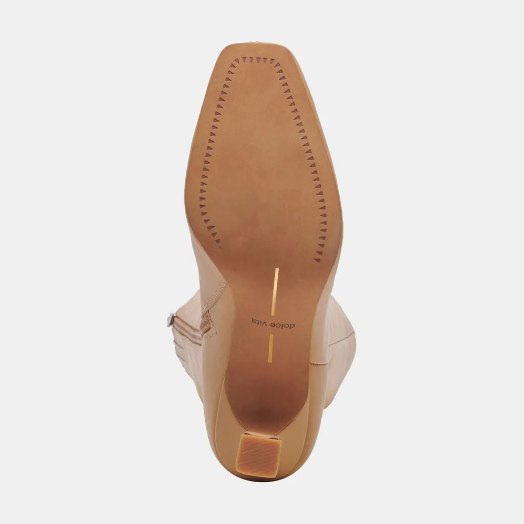 DOLCE VITA Boots & Booties*Gyra Wide Calf Boots Tan Leather