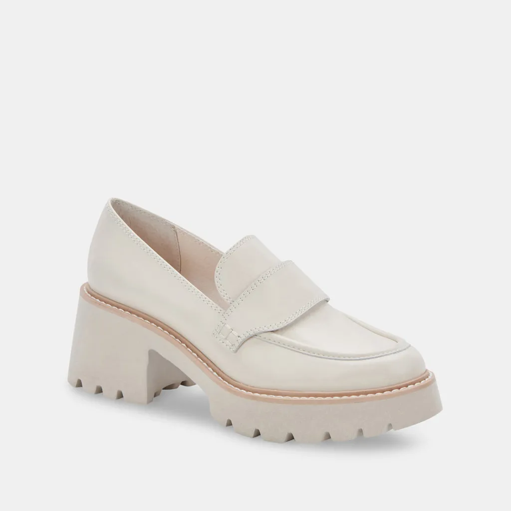 DOLCE VITA Flats & Loafers*Halona Loafers Ivory Leather