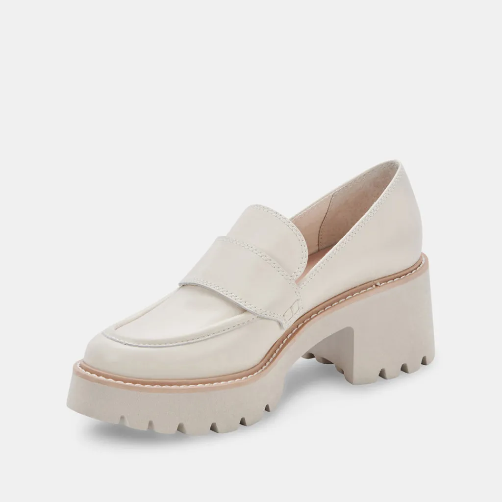 DOLCE VITA Flats & Loafers*Halona Loafers Ivory Leather