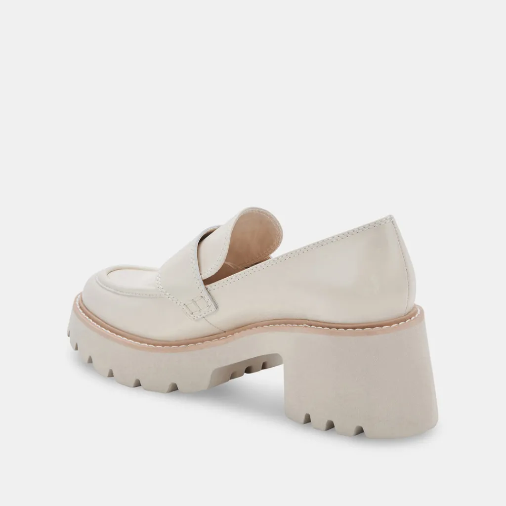 DOLCE VITA Flats & Loafers*Halona Loafers Ivory Leather