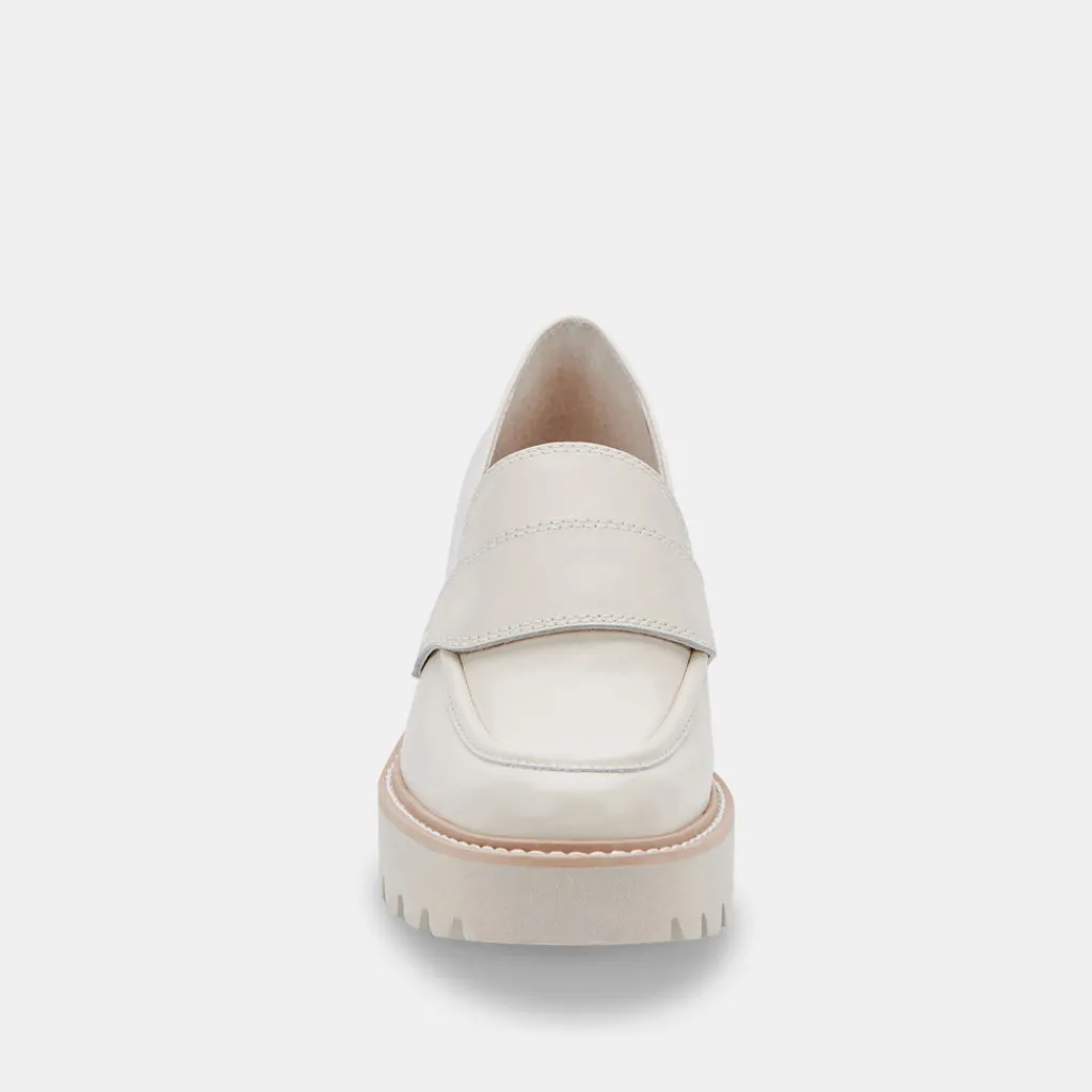 DOLCE VITA Flats & Loafers*Halona Loafers Ivory Leather