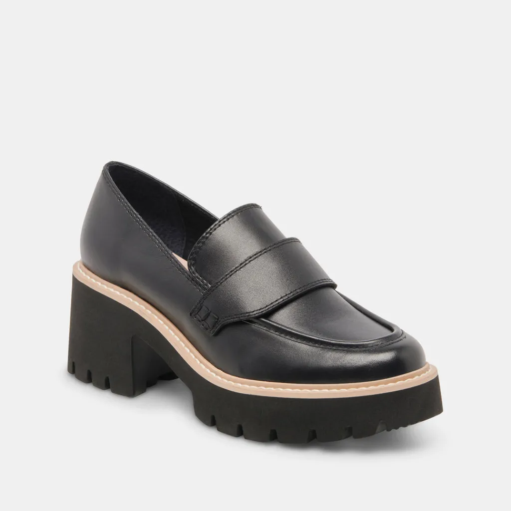 DOLCE VITA Flats & Loafers*Halona Loafers Onyx Leather