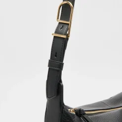 DOLCE VITA Handbags*Hana Shoulder Bag Black Leather