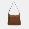 DOLCE VITA Handbags*Hana Shoulder Bag Tobacco Suede