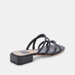 DOLCE VITA Sandals*Hapi Sandals Black Leather