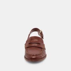 DOLCE VITA Flats & Loafers*Hardi Loafers Brown Crinkle Patent