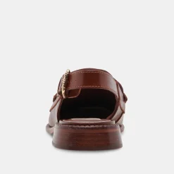 DOLCE VITA Flats & Loafers*Hardi Loafers Brown Crinkle Patent