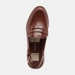 DOLCE VITA Flats & Loafers*Hardi Loafers Brown Crinkle Patent
