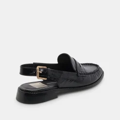 DOLCE VITA Flats & Loafers*Hardi Loafers Midnight Crinkle Patent