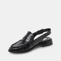 DOLCE VITA Flats & Loafers*Hardi Loafers Midnight Crinkle Patent