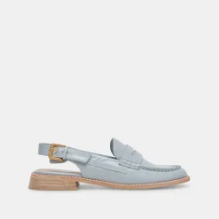 DOLCE VITA Flats & Loafers*Hardi Loafers Sky Blue Crinkle Patent