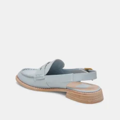 DOLCE VITA Flats & Loafers*Hardi Loafers Sky Blue Crinkle Patent