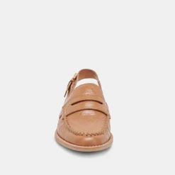 DOLCE VITA Flats & Loafers*Hardi Loafers Tan Crinkle Patent