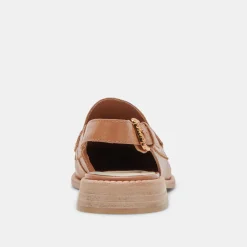 DOLCE VITA Flats & Loafers*Hardi Loafers Tan Crinkle Patent