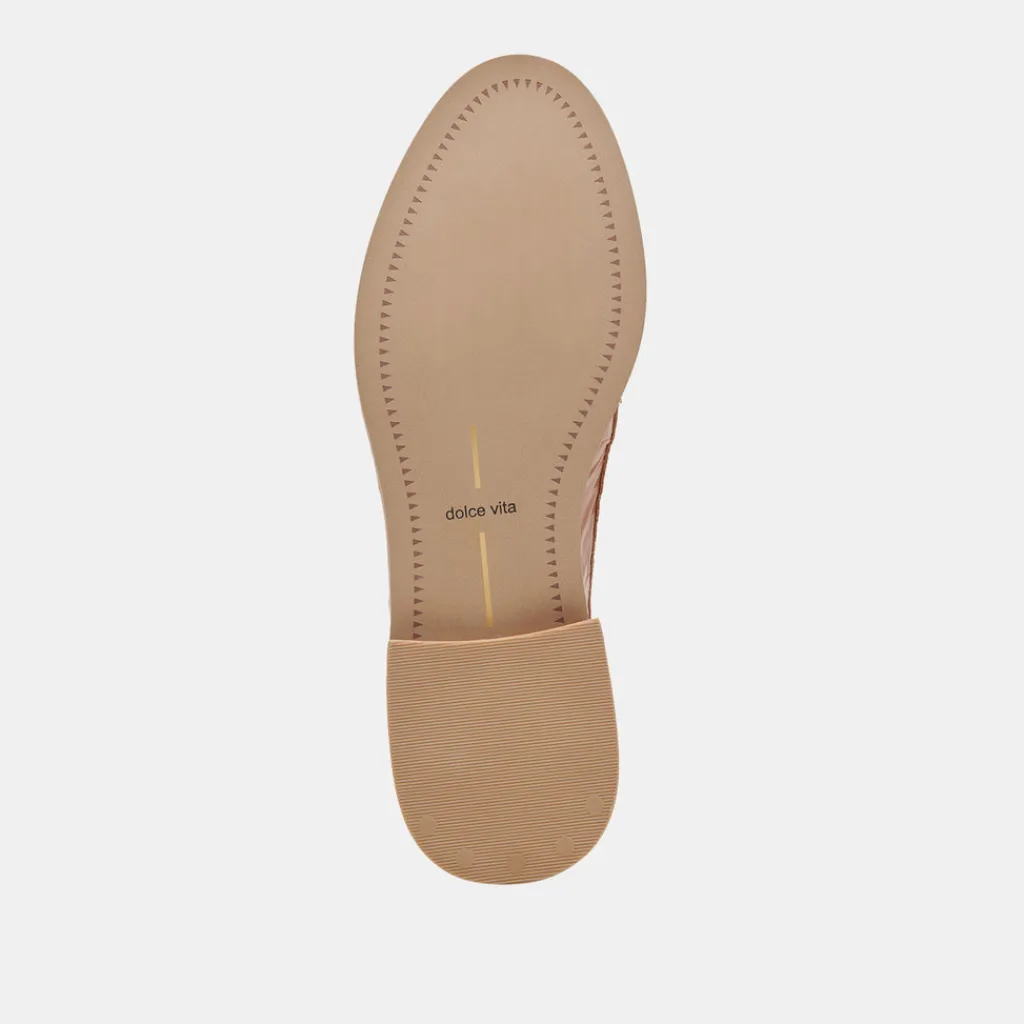 DOLCE VITA Flats & Loafers*Hardi Loafers Tan Crinkle Patent