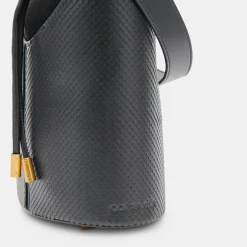 DOLCE VITA Handbags*Harriet Bucket Bag Black Snake Leather
