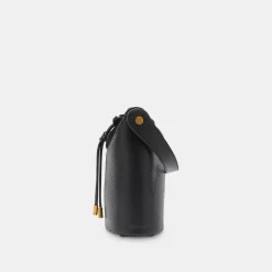 DOLCE VITA Handbags*Harriet Bucket Bag Black Snake Leather