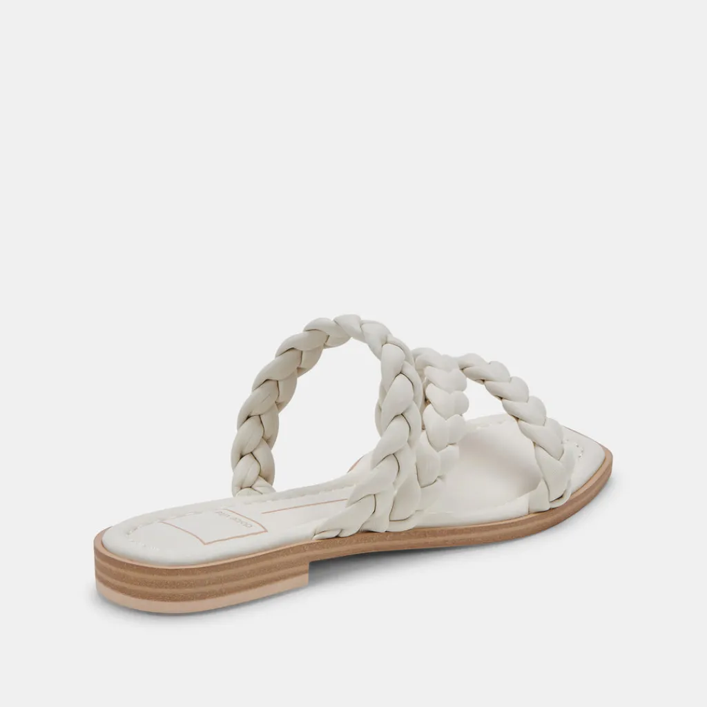 DOLCE VITA Sandals*Iman Wide Sandals Ivory Stella