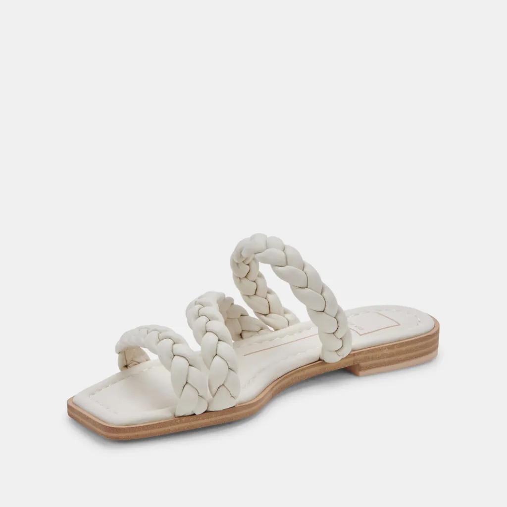 DOLCE VITA Sandals*Iman Wide Sandals Ivory Stella