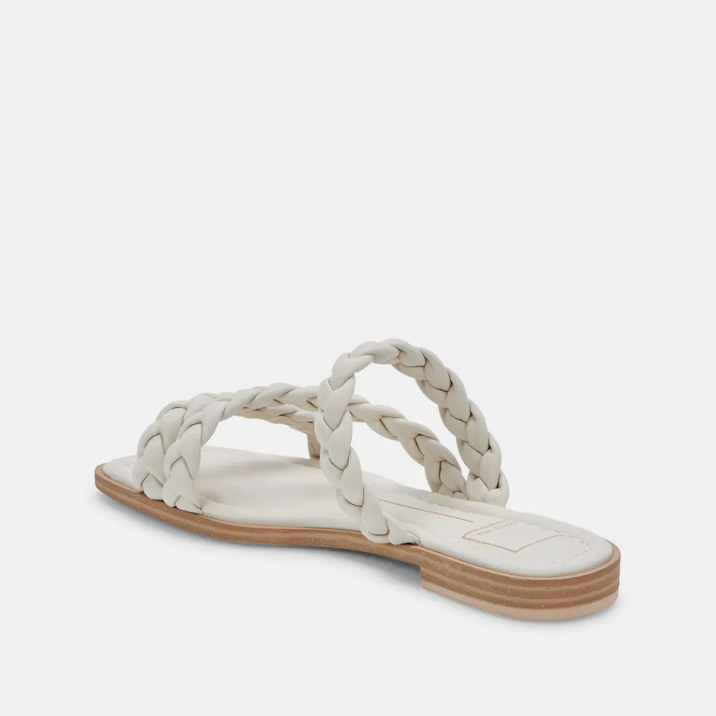 DOLCE VITA Sandals*Iman Wide Sandals Ivory Stella