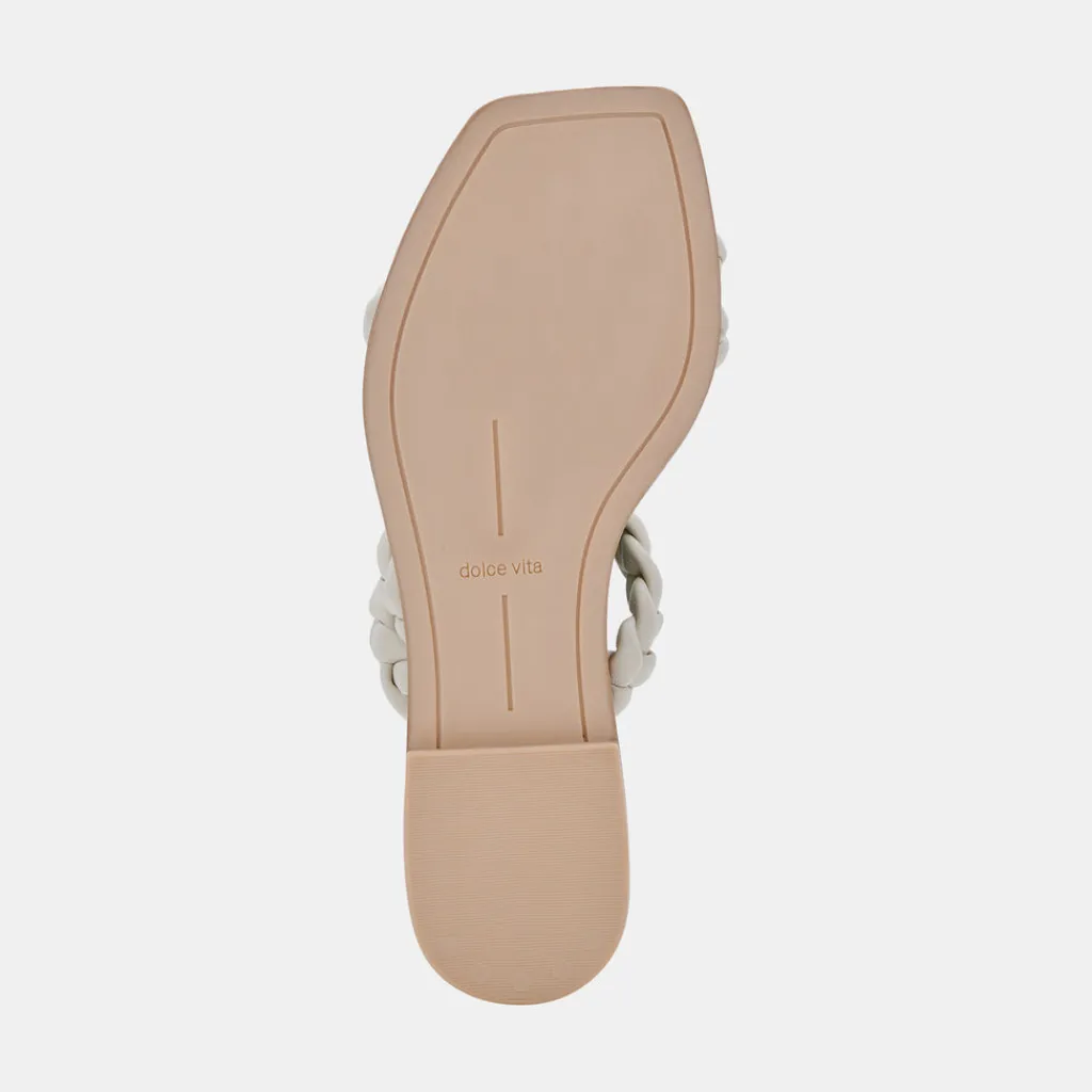 DOLCE VITA Sandals*Iman Wide Sandals Ivory Stella