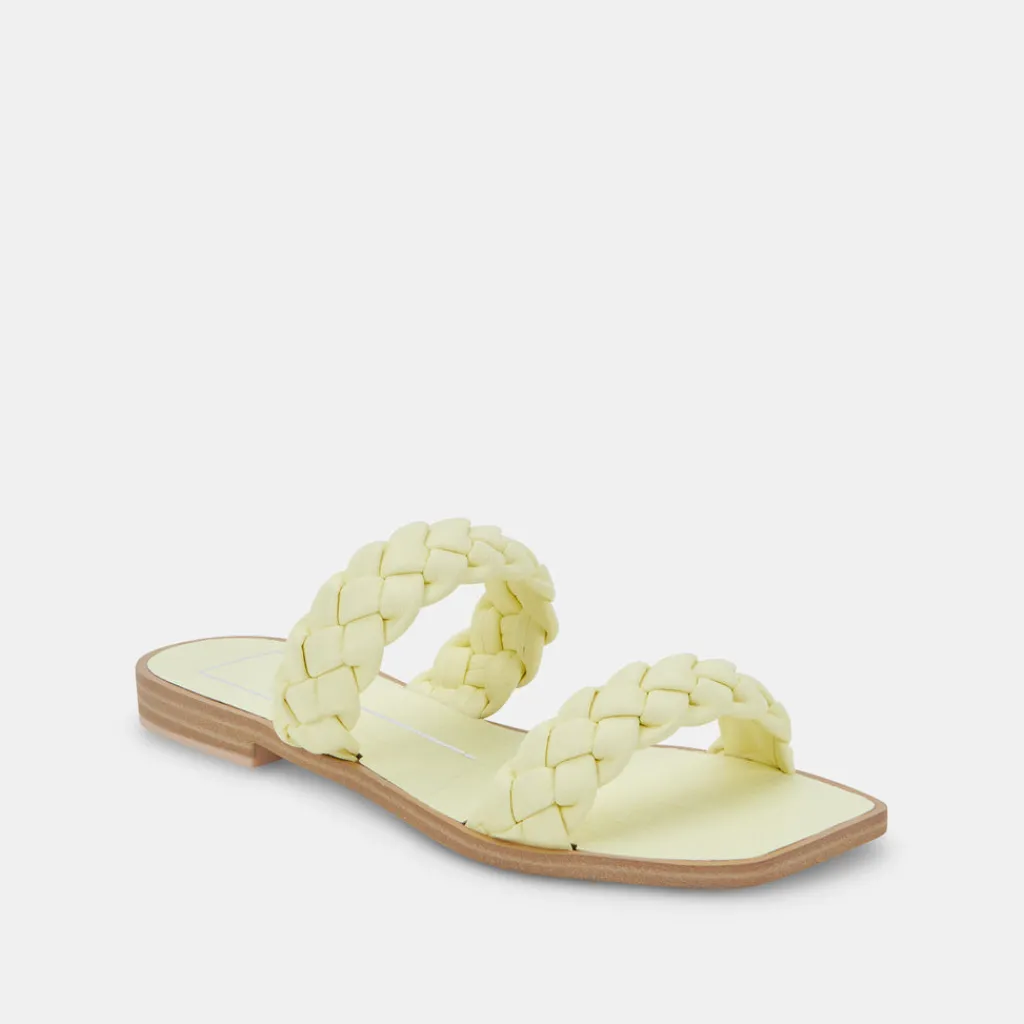 DOLCE VITA Sandals*Indy Sandals Lemon Cream Stella