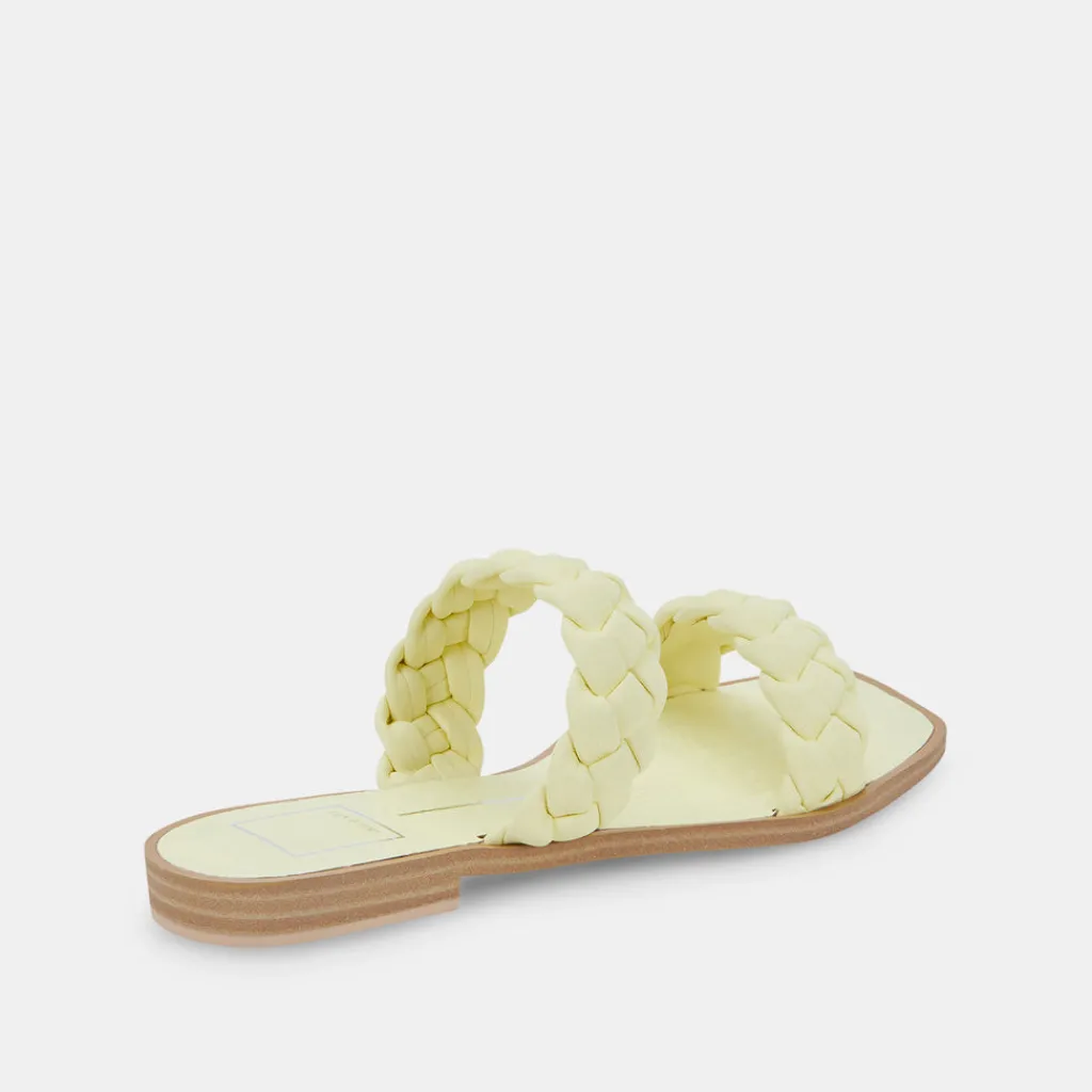 DOLCE VITA Sandals*Indy Sandals Lemon Cream Stella