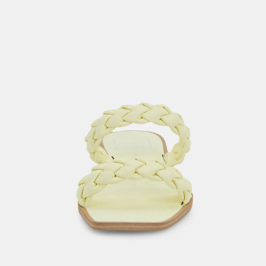 DOLCE VITA Sandals*Indy Sandals Lemon Cream Stella