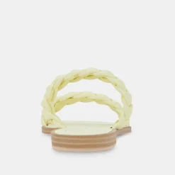 DOLCE VITA Sandals*Indy Sandals Lemon Cream Stella