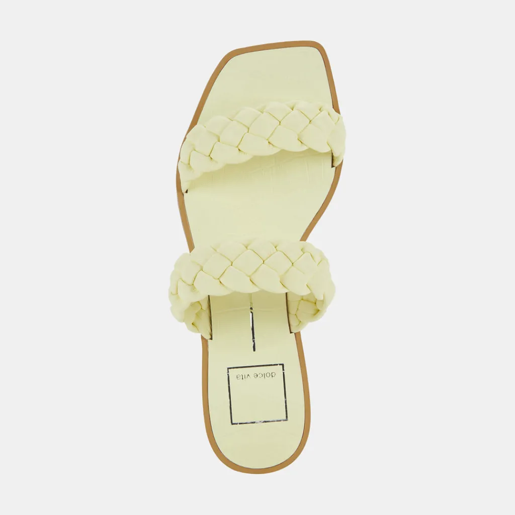 DOLCE VITA Sandals*Indy Sandals Lemon Cream Stella