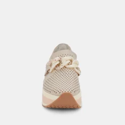 DOLCE VITA Sneakers*Jhenee Perforated Sneakers Sand Nubuck