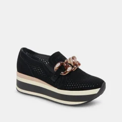 DOLCE VITA Sneakers*Jhenee Perforated Sneakers Onyx Suede
