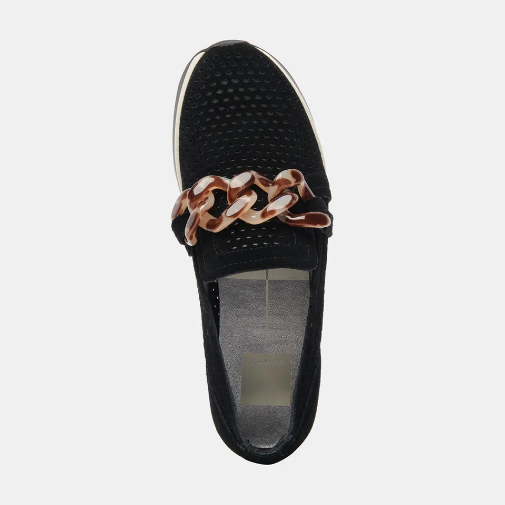 DOLCE VITA Sneakers*Jhenee Perforated Sneakers Onyx Suede