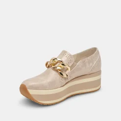 DOLCE VITA Sneakers*Jhenee Sneakers Light Gold Nubuck