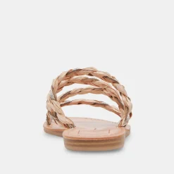 DOLCE VITA Sandals*Khloe Sandals Natural Rhinestone