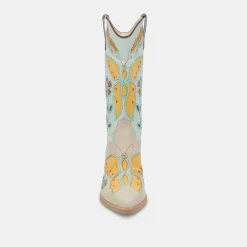 DOLCE VITA Boots & Booties*Lelou Boots Ivory Multi Leather