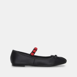 DOLCE VITA Flats & Loafers*Lilly Ballet Flats Black Multi Satin