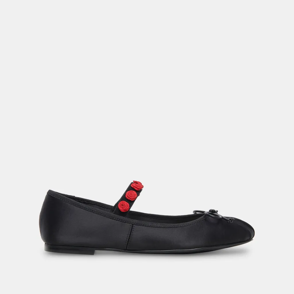 DOLCE VITA Flats & Loafers*Lilly Ballet Flats Black Multi Satin