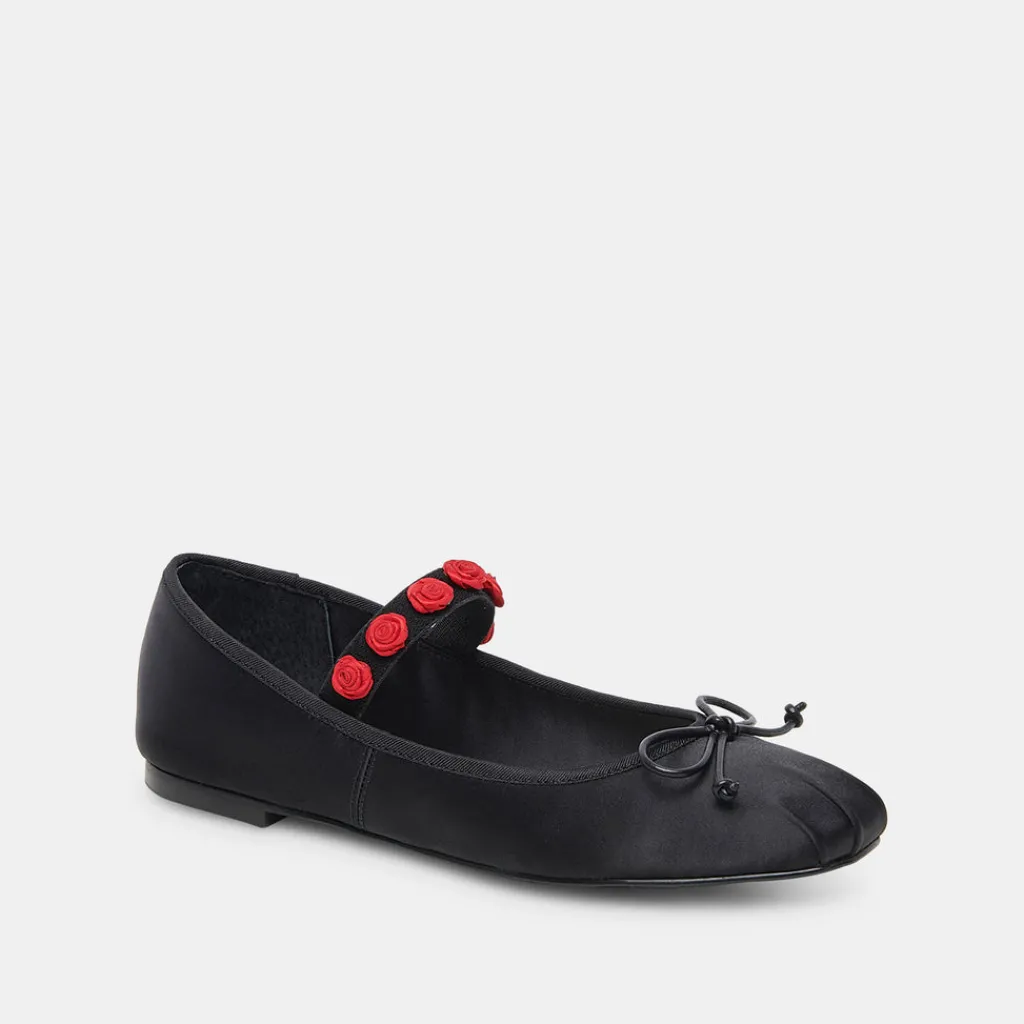 DOLCE VITA Flats & Loafers*Lilly Ballet Flats Black Multi Satin