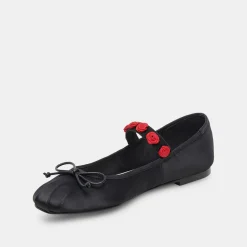 DOLCE VITA Flats & Loafers*Lilly Ballet Flats Black Multi Satin