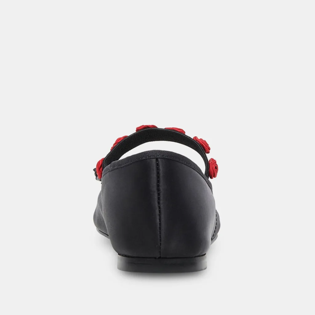 DOLCE VITA Flats & Loafers*Lilly Ballet Flats Black Multi Satin