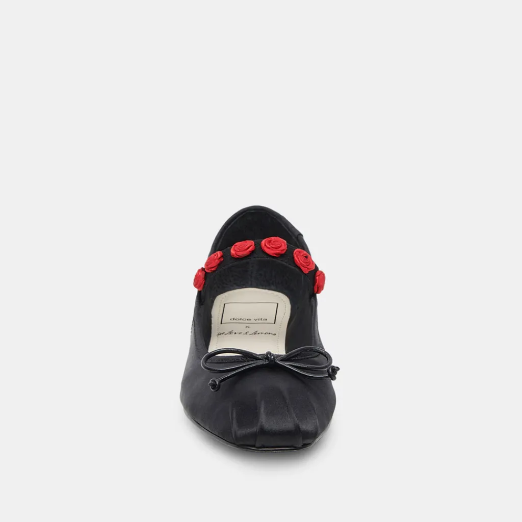 DOLCE VITA Flats & Loafers*Lilly Ballet Flats Black Multi Satin