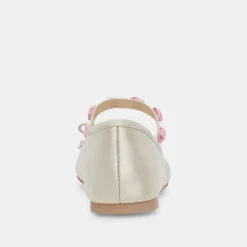 DOLCE VITA Flats & Loafers*Lilly Ballet Flats Ivory Multi Satin