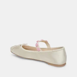 DOLCE VITA Flats & Loafers*Lilly Ballet Flats Ivory Multi Satin
