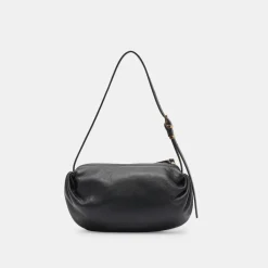 DOLCE VITA Handbags*Livi Shoulder Bag Black Leather