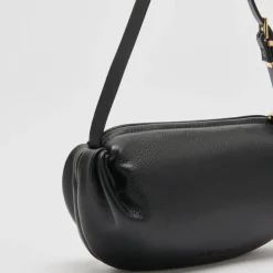 DOLCE VITA Handbags*Livi Shoulder Bag Black Leather