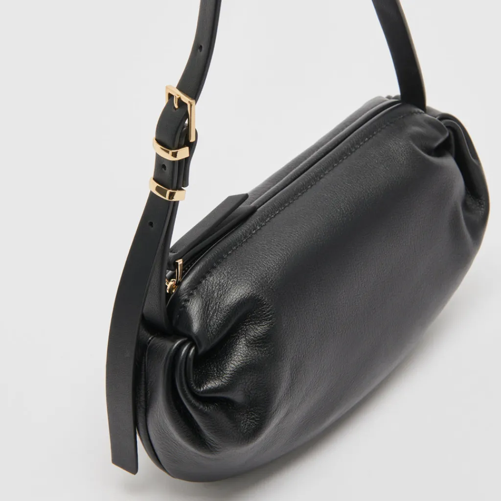 DOLCE VITA Handbags*Livi Shoulder Bag Black Leather